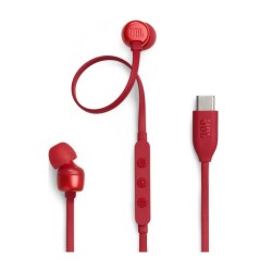 Căști In-Ear JBL Tune 310C, USB-C, Roșii