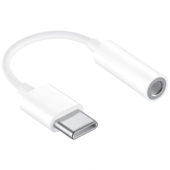 Adaptor Apple Original USB-C la Jack 3,5 mm MU7E2ZM/A, Alb (Bakr, MU7E2ZM/A) by www.silkase.ro