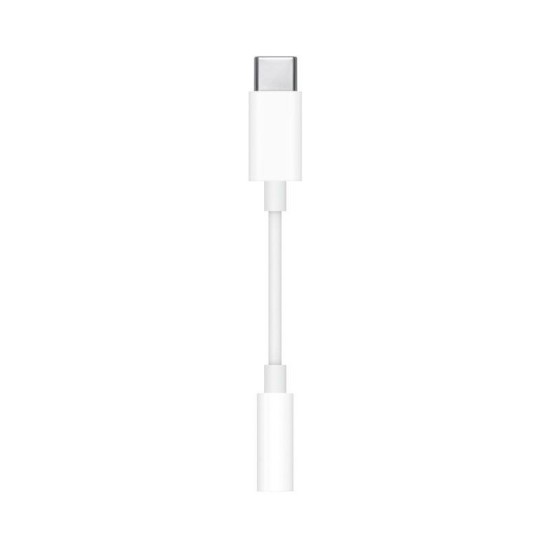 Adaptor Apple Original USB-C la Jack 3,5 mm MU7E2ZM/A, Alb (Bakr, MU7E2ZM/A) by www.silkase.ro