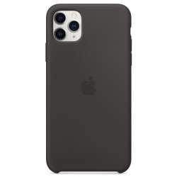 Husa Originală Apple Silicone Case pentru iPhone 11 Pro Max, Neagră Husa Originală Apple Silicone Case pentru iPhone 11 Pro Max, Neagră