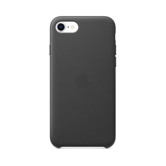 Husă de Protecție Originală Apple Leather Cover MXYM2ZM/A pentru iPhone 7/8/SE 2020/2022, Black (Bakr, MXYM2ZM/A) by www.silkase.ro