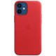 Husă Originală Apple MagSafe pentru iPhone 12 Mini, Piele Naturală, Red Husă Originală Apple MagSafe pentru iPhone 12 Mini, Piele Naturală, Red (Bakr, MHK73ZM/A) by www.silkase.ro