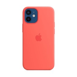 Husa Originală Apple Silicone Case cu MagSafe pentru iPhone 12 Mini, Pink Citrus (Roz) Husa Originală Apple Silicone Case cu MagSafe pentru iPhone 12 Mini, Pink Citrus (Roz)