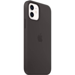 Husa Apple Silicone MagSafe pentru iPhone 12 Mini Black MHKX3ZM/A