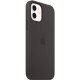 Husa Apple Silicone MagSafe pentru iPhone 12 Mini Black MHKX3ZM/A (Bakr, MHKX3ZM/A) by www.silkase.ro