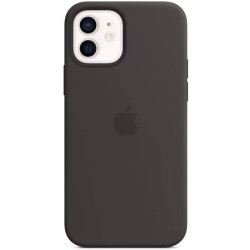 Husa Apple Silicone MagSafe pentru iPhone 12 Mini Black MHKX3ZM/A