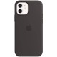 Husa Apple Silicone MagSafe pentru iPhone 12 Mini Black MHKX3ZM/A (Bakr, MHKX3ZM/A) by www.silkase.ro