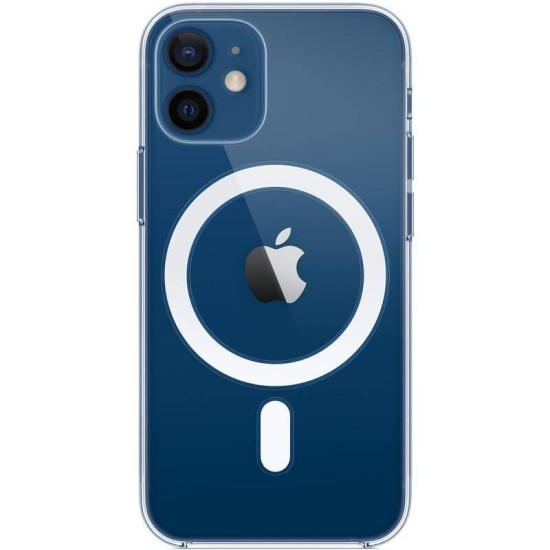 Husa Originală Apple Clear Case cu MagSafe pentru iPhone 12 mini, Transparentă Husa Originală Apple Clear Case cu MagSafe pentru iPhone 12 mini, Transparentă (Bakr, MHLL3ZM/A) by www.silkase.ro