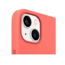 Husa Originală Apple Silicone Case cu MagSafe pentru iPhone 13 Mini, Roz (Pink Pomelo) Husa Originală Apple Silicone Case cu MagSafe pentru iPhone 13 Mini, Roz (Pink Pomelo)