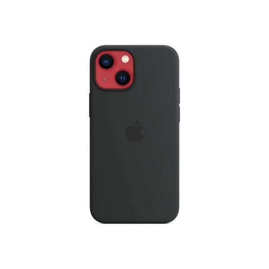 Husă Apple MagSafe din Silicon pentru iPhone 13 Mini, Midnight (MM223ZM/A) (Bakr, MM223ZM/A) by www.silkase.ro