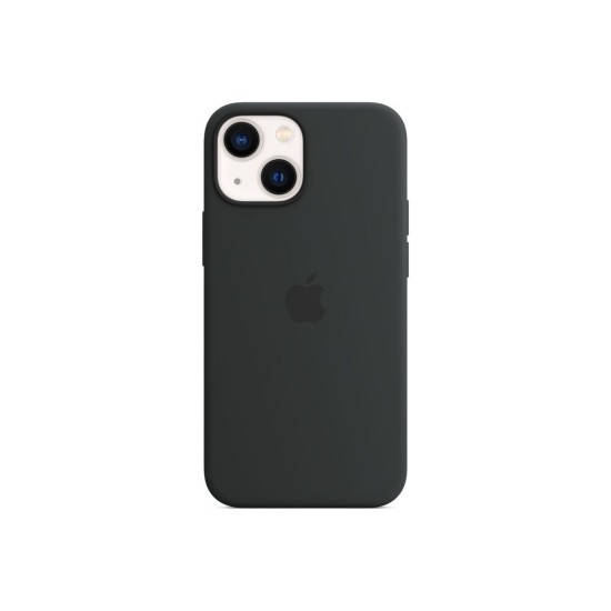 Husă Apple MagSafe din Silicon pentru iPhone 13 Mini, Midnight (MM223ZM/A) (Bakr, MM223ZM/A) by www.silkase.ro