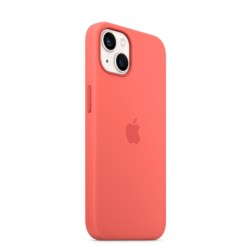 Husă de Protecție Apple Silicone Case cu MagSafe pentru iPhone 13, Pink Pomelo (MM253ZM/A)