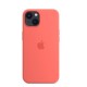 Husă de Protecție Apple Silicone Case cu MagSafe pentru iPhone 13, Pink Pomelo (MM253ZM/A) (Bakr, MM253ZM/A) by www.silkase.ro