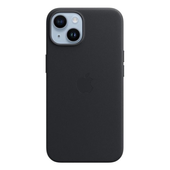 Husa de Protectie Apple Leather Case cu MagSafe pentru iPhone 14 Plus, Midnight Husa de Protectie Apple Leather Case cu MagSafe pentru iPhone 14 Plus, Midnight (Bakr, MPP93ZM/A) by www.silkase.ro