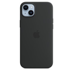 Husa de Protectie Apple Silicone Case cu MagSafe pentru iPhone 14 Plus, Black