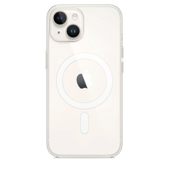 Husa Originală Apple Clear Case cu MagSafe pentru iPhone 14, Transparentă Husa Originală Apple Clear Case cu MagSafe pentru iPhone 14, Transparentă (Bakr, MPU13ZM/A) by www.silkase.ro