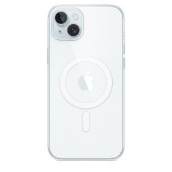 Husa de Protectie Apple Clear Case cu MagSafe pentru iPhone 15 Plus, Transparenta Husa de Protectie Apple Clear Case cu MagSafe pentru iPhone 15 Plus, Transparenta