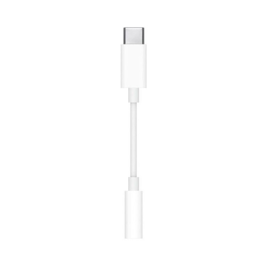 Adaptor Original Apple (MW2Q3ZM/A) USB-C la Jack Audio 3.5mm, Alb (Bakr, MW2Q3ZM/A) by www.silkase.ro