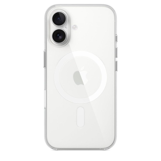 Husa Originală Apple Clear Case cu MagSafe pentru iPhone 16, Transparentă Husa Originală Apple Clear Case cu MagSafe pentru iPhone 16, Transparentă (Bakr, MA6A4ZM/A) by www.silkase.ro