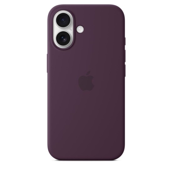 Husa Originală Apple Silicone Case cu MagSafe pentru iPhone 16, Mov (Plum) Husa Originală Apple Silicone Case cu MagSafe pentru iPhone 16, Mov (Plum) (Bakr, MYY43ZM/A) by www.silkase.ro