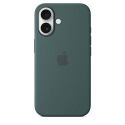 Husa Originală Apple Silicone Case cu MagSafe pentru iPhone 16, Verde (Lake Green) Husa Originală Apple Silicone Case cu MagSafe pentru iPhone 16, Verde (Lake Green)