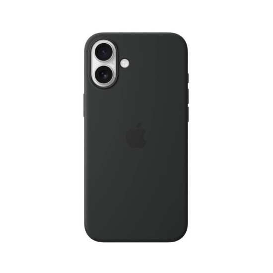 Husa Originală Apple Silicone Case cu MagSafe pentru iPhone 16 Pro Plus, Neagră Husa Originală Apple Silicone Case cu MagSafe pentru iPhone 16 Pro Plus, Neagră (Bakr, MYY93ZM/A) by www.silkase.ro