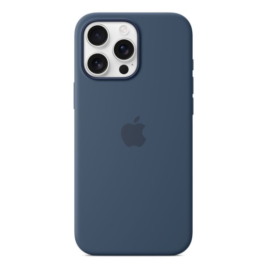 Husa Originală Apple Silicone Case cu MagSafe pentru iPhone 16 Pro Max, Denim Husa Originală Apple Silicone Case cu MagSafe pentru iPhone 16 Pro Max, Denim (Bakr, MYYU3ZM/A) by www.silkase.ro