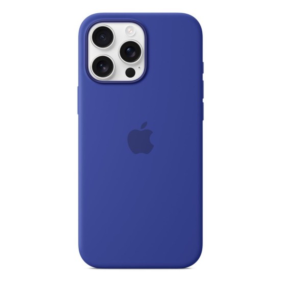 Husa Originală Apple Silicone Case cu MagSafe pentru iPhone 16 Pro Max, Albastru (Ultramarine) Husa Originală Apple Silicone Case cu MagSafe pentru iPhone 16 Pro Max, Albastru (Ultramarine) (Bakr, MYYY3ZM/A) by www.silkase.ro