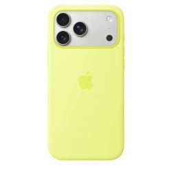 Husa Originală Apple Silicone Case cu MagSafe pentru iPhone 17 Pro Max, Galben Neon Husa Originală Apple Silicone Case cu MagSafe pentru iPhone 17 Pro Max, Galben Neon