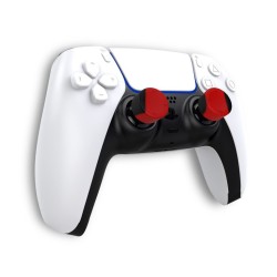 Set 6 Protecții Silicon (Thumb Caps) iPega P5006 pentru Controller PS5, Negru/Roșu Set 6 Protecții Silicon (Thumb Caps) iPega P5006 pentru Controller PS5, Negru/Roșu