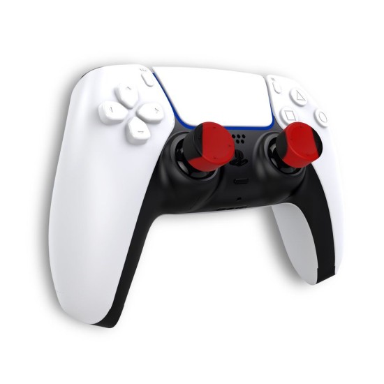 Set 6 Protecții Silicon (Thumb Caps) iPega P5006 pentru Controller PS5, Negru/Roșu Set 6 Protecții Silicon (Thumb Caps) iPega P5006 pentru Controller PS5, Negru/Roșu (Bakr, PG-P5006) by www.silkase.ro