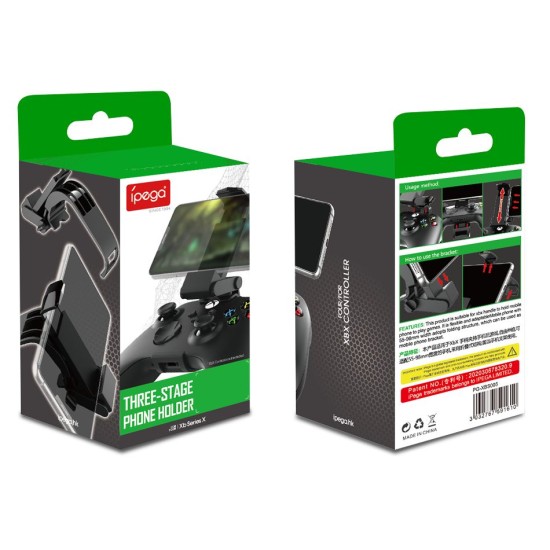 Suport Telefon Retractabil iPega XBS005 pentru Controller Xbox Series X (Genți și Borsete Telefon, PG-XBS005) by www.silkase.ro