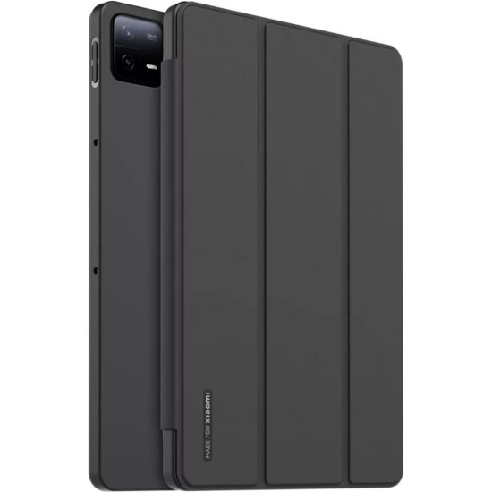 Husă Protecție Tip Carte Xiaomi Book Case pentru Xiaomi Pad 6, Black Husă Protecție Tip Carte Xiaomi Book Case pentru Xiaomi Pad 6, Black (Bakr, WIFOLIOPAD6N) by www.silkase.ro