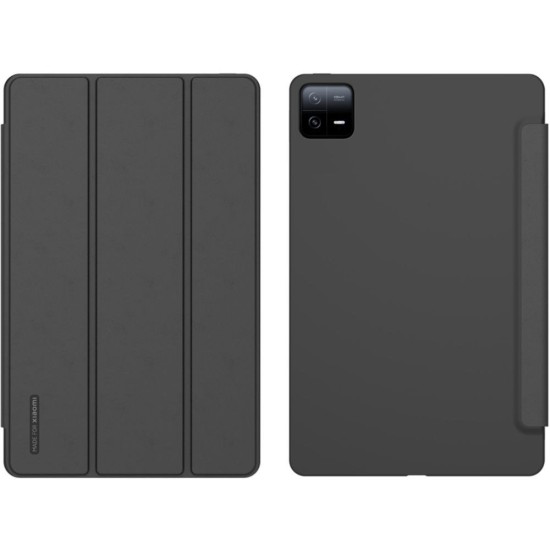 Husă Protecție Tip Carte Xiaomi Book Case pentru Xiaomi Pad 6, Black Husă Protecție Tip Carte Xiaomi Book Case pentru Xiaomi Pad 6, Black (Bakr, WIFOLIOPAD6N) by www.silkase.ro