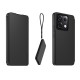 Husă Tip Carte cu Șnur pentru Xiaomi Redmi Note 13 Pro 5G, Negru (Redmi Note 13 Pro, WIFOLIONOTE13PRO5GNDR) by www.silkase.ro