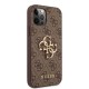 Husa Guess PU 4G Metal Logo pentru iPhone 12 / 12 Pro, Maro Husa Guess PU 4G Metal Logo pentru iPhone 12 / 12 Pro, Maro (Bakr, GUHCP12M4GMGBR) by www.silkase.ro