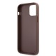 Husa Guess PU 4G Metal Logo pentru iPhone 12 / 12 Pro, Maro Husa Guess PU 4G Metal Logo pentru iPhone 12 / 12 Pro, Maro (Bakr, GUHCP12M4GMGBR) by www.silkase.ro