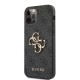 Husa Guess PU 4G Metal Logo pentru iPhone 12 / 12 Pro, Gri Husa Guess PU 4G Metal Logo pentru iPhone 12 / 12 Pro, Gri (Bakr, GUHCP12M4GMGGR) by www.silkase.ro