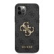Husa Guess PU 4G Metal Logo pentru iPhone 12 / 12 Pro, Gri Husa Guess PU 4G Metal Logo pentru iPhone 12 / 12 Pro, Gri (Bakr, GUHCP12M4GMGGR) by www.silkase.ro