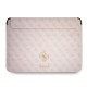 Husa Laptop Guess PU 4G Metal Logo 13 inch, Roz Husa Laptop Guess PU 4G Metal Logo 13 inch, Roz (Bakr, GUCS13G4GFPI) by www.silkase.ro