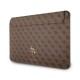 Husa Laptop Guess PU 4G Metal Logo 13 inch, Maro Husa Laptop Guess PU 4G Metal Logo 13 inch, Maro (Bakr, GUCS13G4GFBR) by www.silkase.ro