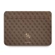 Husa Laptop Guess PU 4G Metal Logo 13 inch, Maro Husa Laptop Guess PU 4G Metal Logo 13 inch, Maro (Bakr, GUCS13G4GFBR) by www.silkase.ro