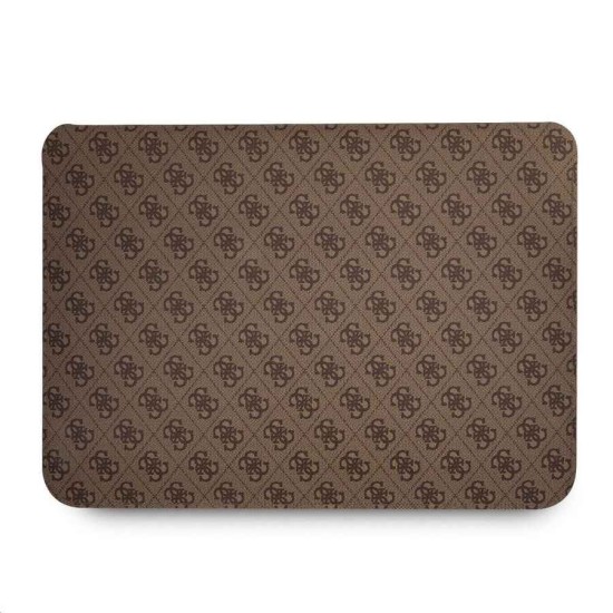 Husa Laptop Guess PU 4G Metal Logo 13 inch, Maro Husa Laptop Guess PU 4G Metal Logo 13 inch, Maro (Bakr, GUCS13G4GFBR) by www.silkase.ro