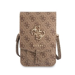 Geantă de Telefon Guess PU 4G Metal Logo Brown Geantă de Telefon Guess PU 4G Metal Logo Brown