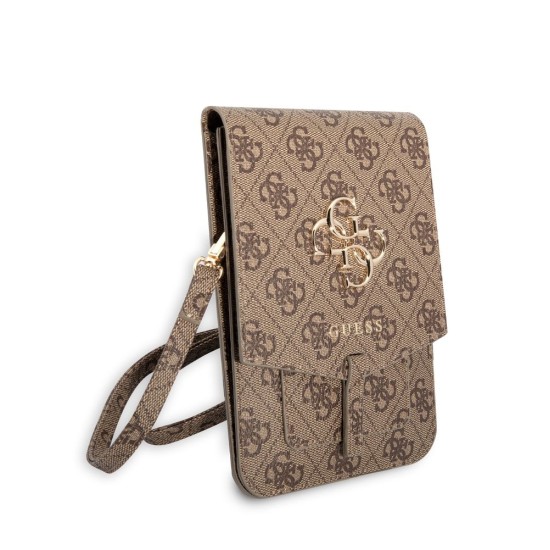 Geantă de Telefon Guess PU 4G Metal Logo Brown Geantă de Telefon Guess PU 4G Metal Logo Brown (Genți și Borsete Telefon, GUWBG4GFBR) by www.silkase.ro