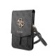 Geanta de Telefon Guess PU 4G Metal Logo, Gri (Cabluri Telefon, GUWBG4GFGR) by www.silkase.ro