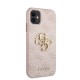 Husa Guess PU 4G Metal Logo pentru iPhone 11, Roz Husa Guess PU 4G Metal Logo pentru iPhone 11, Roz (Bakr, GUHCN614GMGPI) by www.silkase.ro