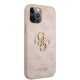 Husa Guess PU 4G Metal Logo pentru iPhone 12 / 12 Pro, Roz Husa Guess PU 4G Metal Logo pentru iPhone 12 / 12 Pro, Roz (Bakr, GUHCP12M4GMGPI) by www.silkase.ro