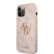 Husă de Protecție Guess PU 4G Metal Logo pentru iPhone 12 Pro Max, Roz Husă de Protecție Guess PU 4G Metal Logo pentru iPhone 12 Pro Max, Roz (Bakr, GUHCP12L4GMGPI) by www.silkase.ro