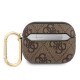 Husă Guess 4G Script PC/PU pentru AirPods Pro, Brown Husă Guess 4G Script PC/PU pentru AirPods Pro, Brown (Bakr, GUAP4GSMW) by www.silkase.ro